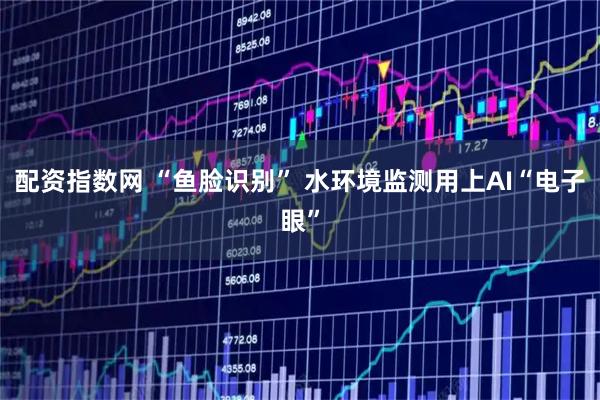 配资指数网 “鱼脸识别” 水环境监测用上AI“电子眼”